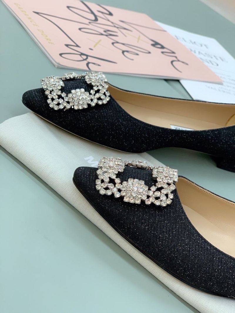 Manolo Blahnik flat shoes